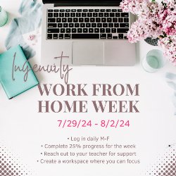 Work from home flyer